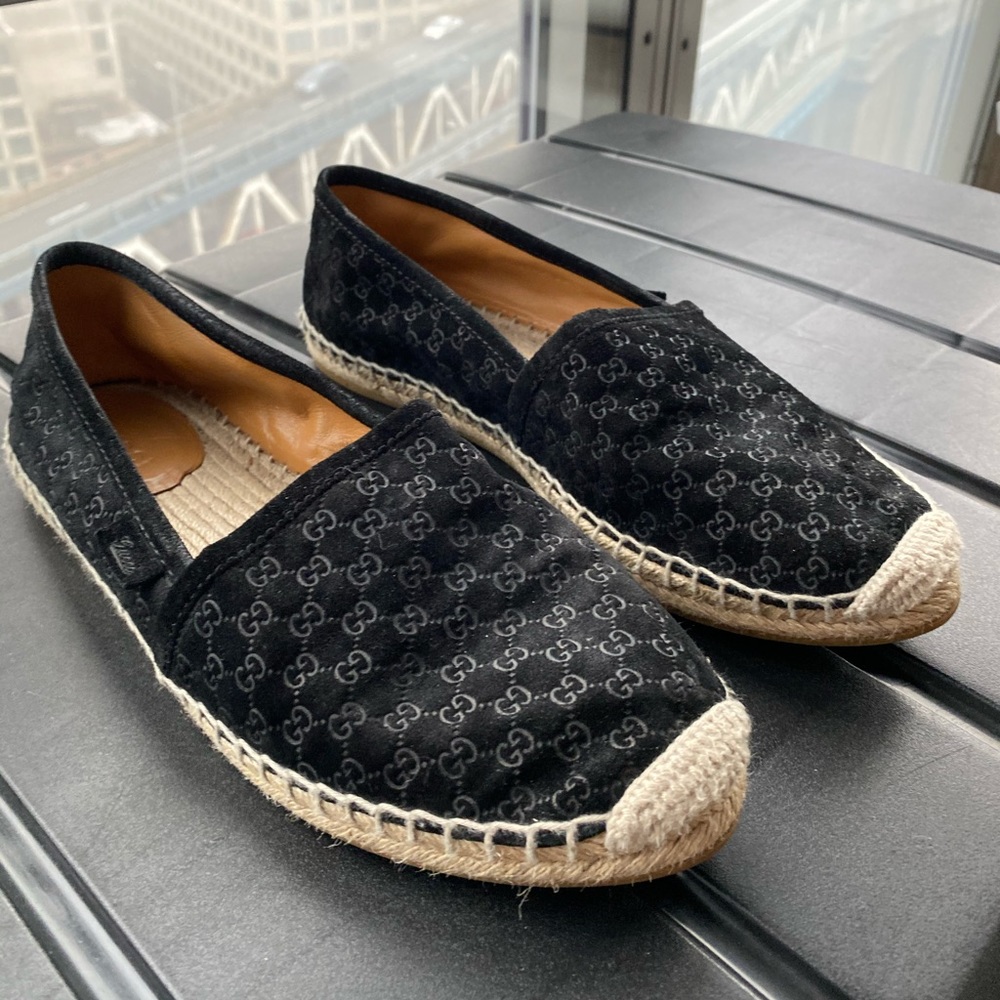 Gucci Suede Espadrille